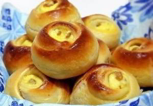 Булочки Розочки с творогом