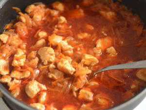 Гуляш из курицы