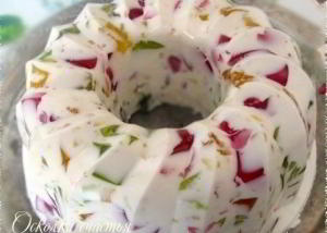 Десерт Осколки счастья (желейный)
