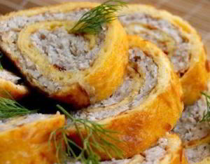 Куриный рулет