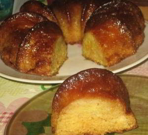 Мандариновый пирог без муки