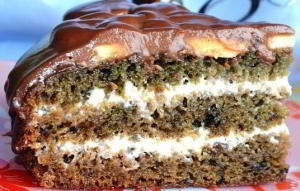 Нежный, вкусный, влажный торт «Негр в пене»