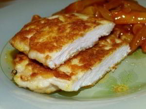 Очень нежные куриные отбивные с хрустящей сырной корочкой