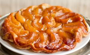 Яблочный пирог с карамелью