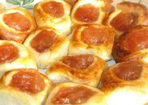 Ватрушки "Школьные" с яблочным повидлом
