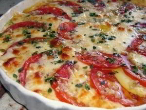 Великолепная закуска "Помидоры с сыром"