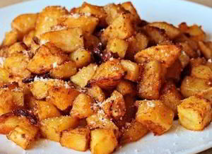 Картофель, запеченный с пармезаном
