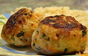 Куриные котлеты с морковью