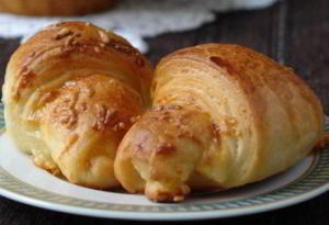 Постные круассаны