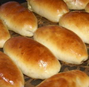 Пирожки с капустой (дрожжевое сдобное тесто)