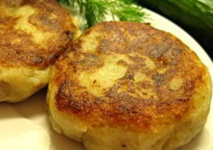 Постные котлеты из фасоли, картофеля и моркови