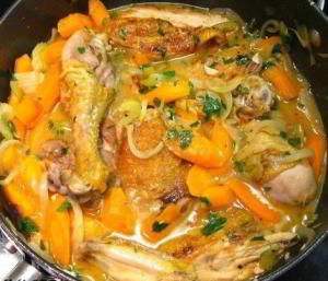 Фрикассе из курицы