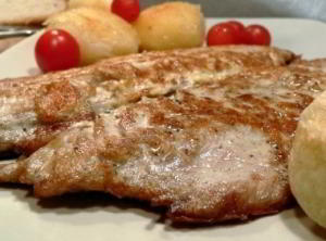 Шницель из скумбрии
