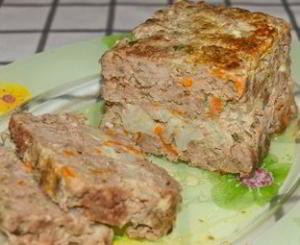 Запеканка из мясного фарша с цветной капустой