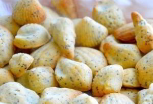 Лимонное печенье с маком