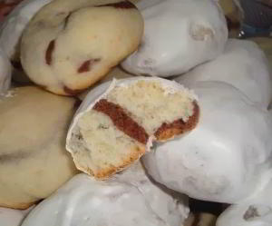 Мягкие пряники в белковой глазури