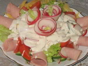 Салат "Весенняя сказка"