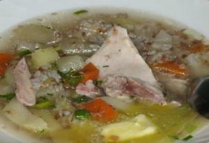 Суп гречневый с курицей