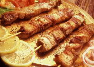 Шашлык по-гречески