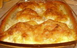 Куриные бедрышки, запеченные с сыром