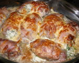 рецепт Сочные куриные рулетики