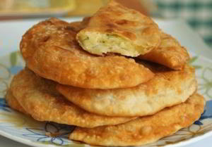 Чебуреки с картошкой и сыром