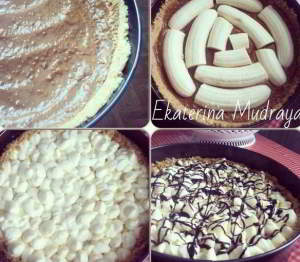 "Banoffee pie" - настоящее банановое блаженство
