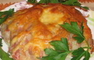 Грибная картошечка в мясном мешочке