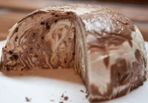 рецепт Десерт Мраморный (творожный)