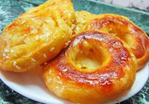 рецепт Сырные колечки