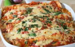 рецепт Энчиладас с курицей