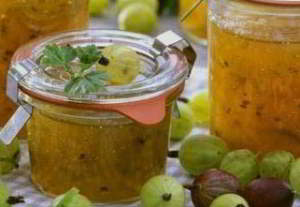 рецепт Варенье из крыжовника (не варить)