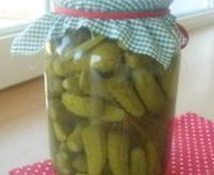 рецепт Вкусные домашние маринованные огурцы