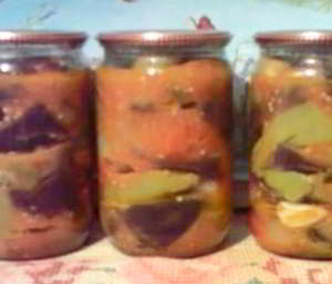 рецепт Закуска Охотничья - заготовка на зиму