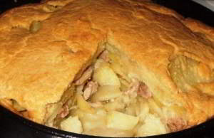 рецепт Курник на скорую руку