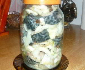 рецепт Маринованная скумбрия