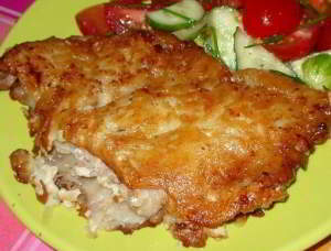 рецепт Мясо в картофельной корочке