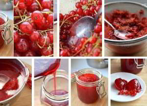 рецепт Простое, но вкусное желе из красной смородины