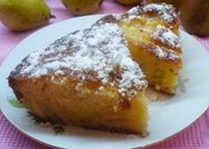 рецепт Кекс с грушами и ромом