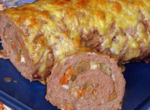 рецепт Мясной рулет Удиви гостей