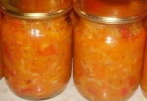 рецепт Салат с рисом Сытая зима