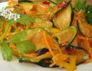 Кабачки по-корейски