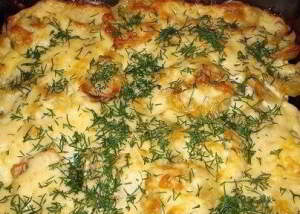 Картошка по-французски с мясом