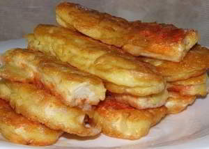 Крабовые палочки в кляре