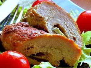 Огурчики в шубке свинина мясо