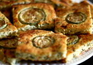 Пирог из кабачков