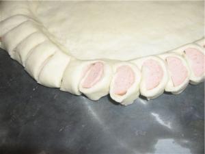 Пицца с вкусным краешком