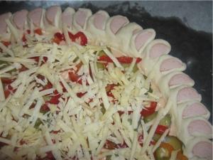 Пицца с вкусным краешком