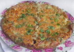 Фриттата с картофелем