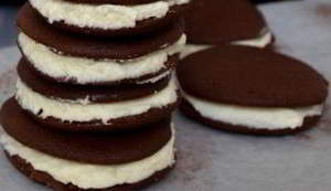 Шоколадные Whoopie со сливками